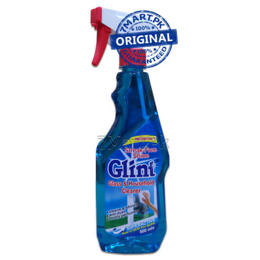 GLINT STREAK-FREE SHINE GLASS & HOUSEHOLD CLEANER 500ML