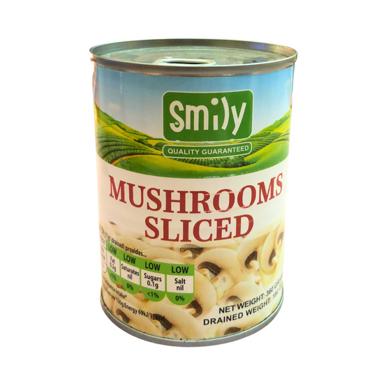 Smily Mushrooms Sliced 360g